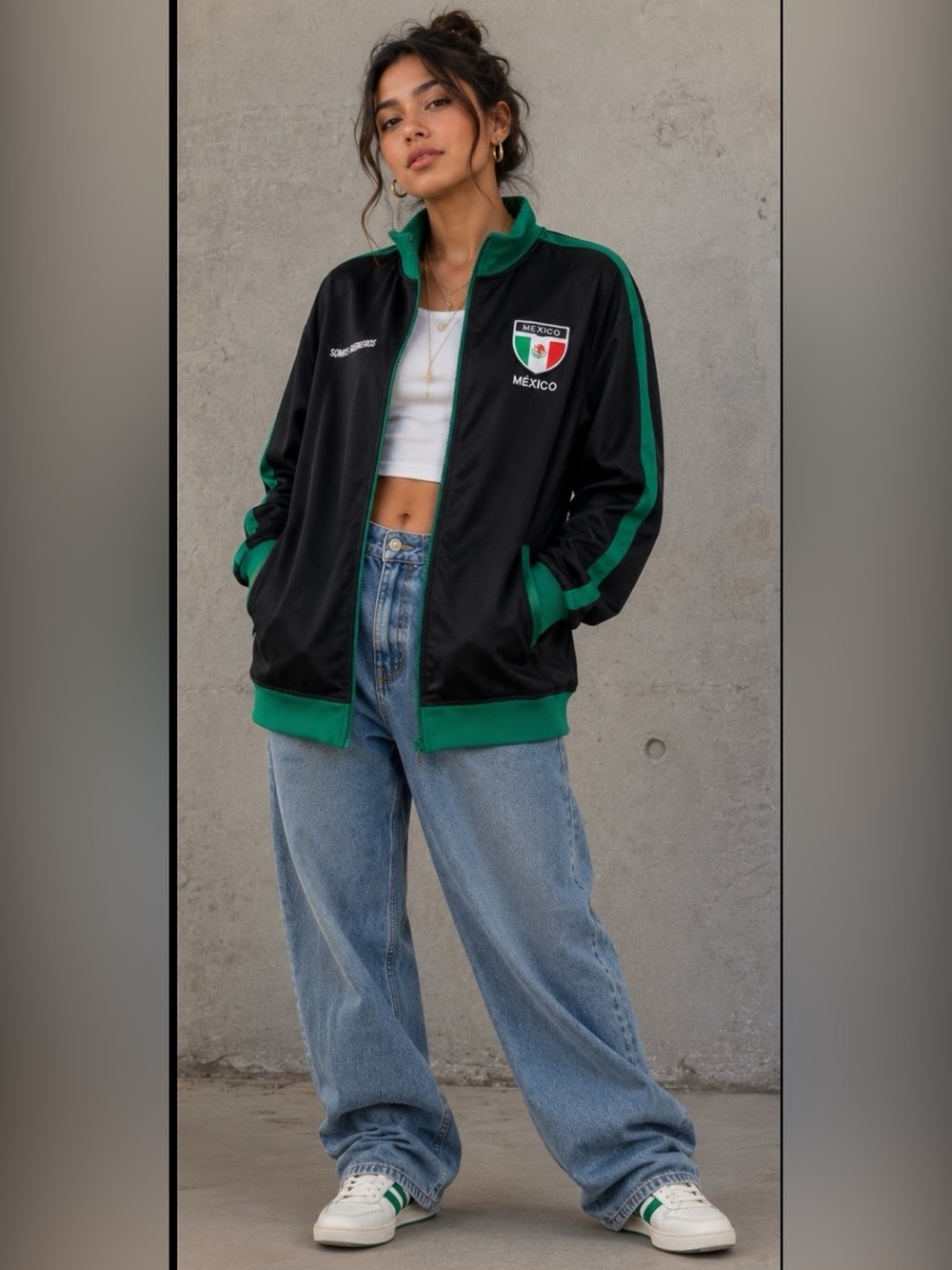 Mexico Unisex Track Jacket M
